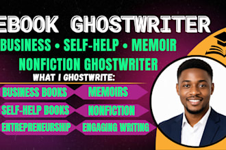 ghostwrite business, self help, nonfiction ebooks, christian ebook writer