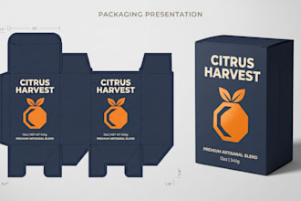 design food packaging, product labels, and premium food label design