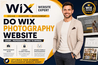 wix studio,commercial photography website,wix photography booking system setup