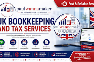 handle UK quickbooks online bookkeeping reconcile bank and monthly bookkeeping