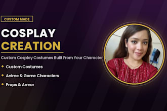 sew a custom cosplay costume from your character reference