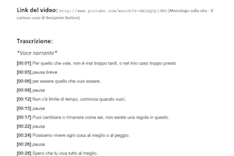 transcribe your italian audio and video files accurately