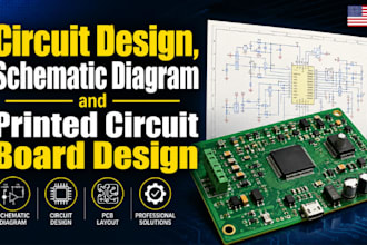 do accurate circuit design, schematic diagram and printed circuit board design