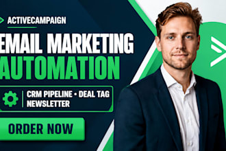 do activecampaign email marketing automation CRM pipeline deal tag newsletter