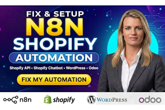 fix n8n shopify api n8n shopify chatbot shopify n8n automation wordpress odoo