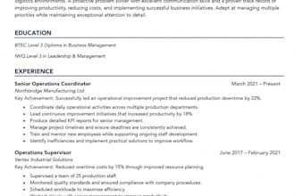 create a professional atsfriendly CV or resume