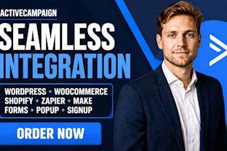 integrate activecampaign wordpress woocommerce shopify zapier make plugin popup