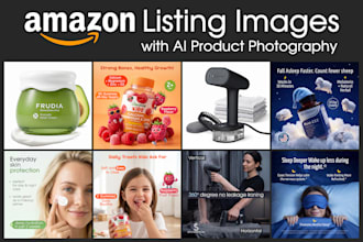 design amazon listing images with ai product photography