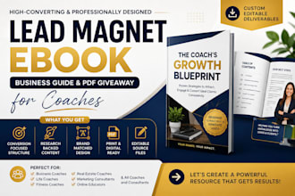 create lead magnet ebook and custom lead magnet for coaches