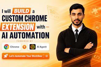 build a custom chrome extension with ai integration and automation