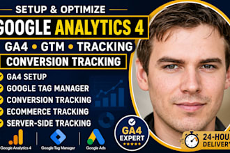 setup ga4 google analytics 4 GTM and ads conversion tracking