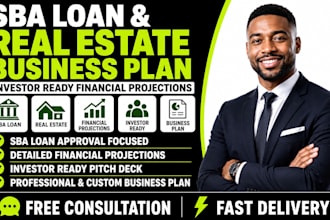 write sba loan real estate business plan investor ready financial projections