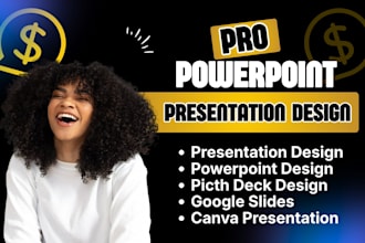 design canva presentation powerpoint design pitch deck google slide