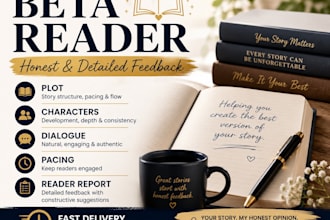 beta read your manuscript