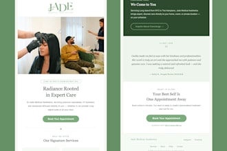 set up your email marketing platform with automations and campaigns