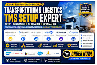 setup transporeon tos shipwell descartes tms gocomet project44 magaya logistaas