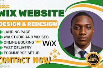 wix website redesign wix website wix website development wix landing page