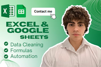create a custom excel or google sheets spreadsheet