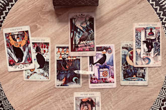 answer your life questions with a detailed tarot reading