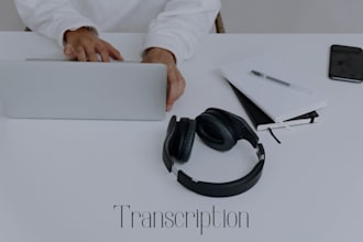 transcribe audio or video accurately
