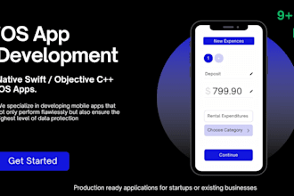 develop a native ios app in swift and objective c