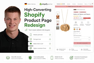 redesign your shopify product page to increase conversions