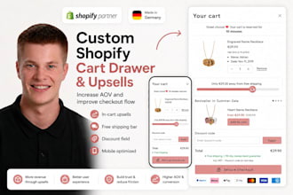 build a custom shopify cart drawer with custom elements