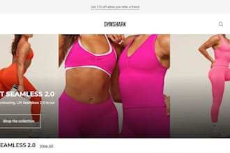 design a shopify clothing store, fashion store and boutique website