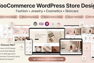 do fashion store jewelry cosmetics skincare brand woocommerce wordpress website