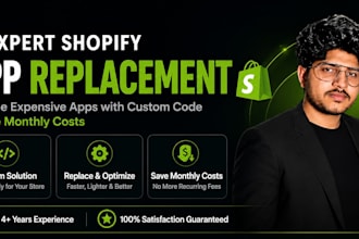 replace paid shopify apps with custom code app replacement