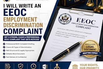 write an eeoc employment discrimination complaint