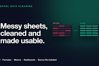 clean excel spreadsheet, excel data cleaning, data cleanup and formulas