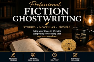 ghost write your fiction novel
