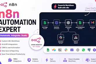 be your n8n expert for repetitive task