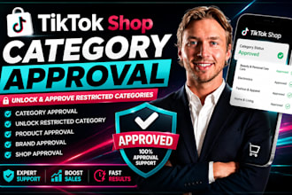 unlock tiktok shop category approval, fix restricted category, tiktok shop setup