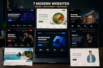 build a modern react website