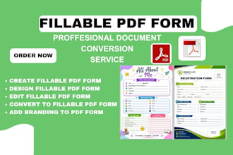create, design fillable pdf questionnaire form PDF interactive forms, checklist