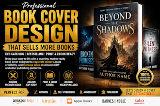 book cover design, non fiction book cover and poetry cover design