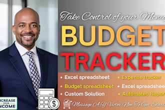 build a custom excel spreadsheet for budget and debt tracking for your business