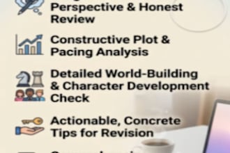 review your manuscript and help improve your story
