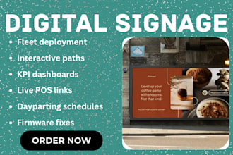 design and setup professional digital signage for your business