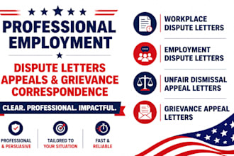 draft workplace dispute employment dispute unfair dismissal and grievance letter