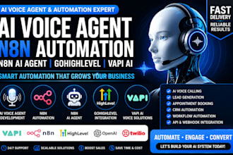 build an ai voice agent n8n automation n8n ai agent gohighlevel vapi ai voice ai