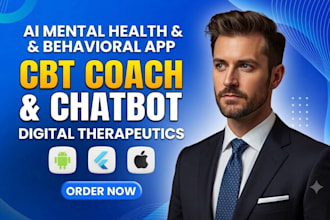 build ai mental health behavioral app cbt coach digital therapeutics chatbot app