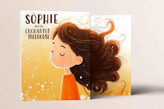 illustrate children storybook watercolor illustration