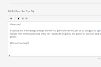 write professional resume and cv