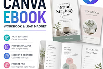 design canva ebook, workbook, lead magnet PDF