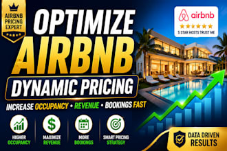 optimize airbnb dynamic pricing to increase occupancy revenue and bookings fast