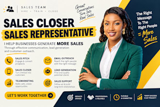 sales development representative sales closer b2b salesperson appointment setter