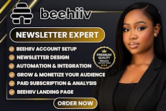 setup beehiiv newsletter, beehiiv landing page, beehiiv ai newsletter beehive
